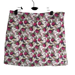IZOD Golf Skort Skirt All over Print